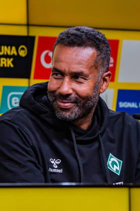 1. Bundesliga, 5. Spieltag, Borussia Dortmund vs. Werder Bremen am 09.10.2026 Pressekonferenz nach dem Spiel mit Niko Kovac Daniel Thioune Copyright: xBahhoxKarax