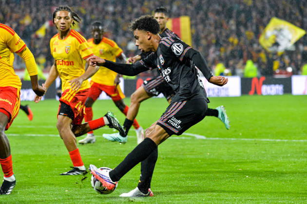 FOOTBALL : RC Lens vs Olympique Lyonnais - Ligue 1 - JournÃ e 6 - 09 10 2026 Noah Nartey (OL) LensFrance  Copyright: xBaptistexAutissierx