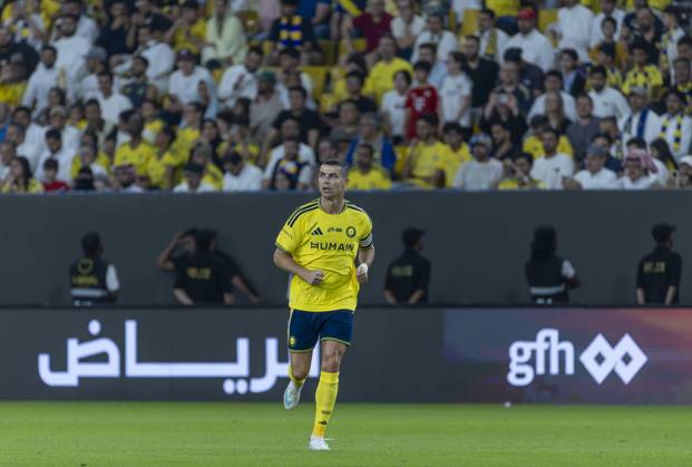 Al Nassr v Al Draih - Saudi Pro League RIYADH, SAUDI ARABIA - OCTOBER 9: Cristiano Ronaldo of Al-Nassr takes part during the Saudi Pro League (SPL) match between Al Nassr and Al Draih at the King Saud University Stadium in Riyadh, Saudi Arabia on October 9, 2026. Mohammed Saad Anadolu Riyadh Saudi Arabia. Editorial use only. Please get in touch for any other usage.  Copyright: x2026xAnadoluxMohammedxSaadx