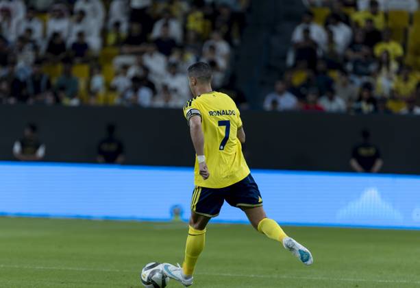 Al Nassr v Al Draih - Saudi Pro League RIYADH, SAUDI ARABIA - OCTOBER 9: Cristiano Ronaldo of Al-Nassr in action during the Saudi Pro League (SPL) match between Al Nassr and Al Draih at the King Saud University Stadium in Riyadh, Saudi Arabia on October 9, 2026. Mohammed Saad Anadolu Riyadh Saudi Arabia. Editorial use only. Please get in touch for any other usage.  Copyright: x2026xAnadoluxMohammedxSaadx
