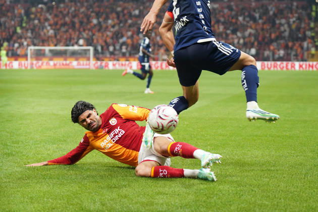 ISTANBUL, TURKEY - OCTOBER 9: Eren Elmali of Galatasaray during the Trendyol Turkish Super League match between Galatasaray SK and Kasimpasa at Rams Park Stadium on October 9, 2026 in Istanbul, Turkey. Istanbul Rams Park Stadium Turkey Copyright: xSeskimphotox GSaray-Kasimpasa-1010 (192)