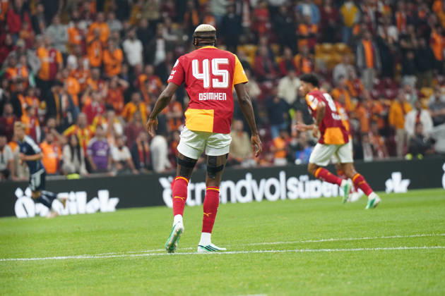 ISTANBUL, TURKEY - OCTOBER 9: Victor Osimhen of Galatasaray during the Trendyol Turkish Super League match between Galatasaray SK and Kasimpasa at Rams Park Stadium on October 9, 2026 in Istanbul, Turkey. Istanbul Rams Park Stadium Turkey Copyright: xSeskimphotox GSaray-Kasimpasa-1010 (215)