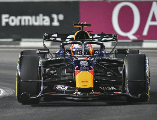 IPA89491125 - Max Verstappen (Red Bull Racing) drives during Sprint qualifying for the Formula 1 Singapore Airlines Singapore Grand Prix at the Marina Bay Street Circuit in Singapore on October 9, 2026.  Copyright: xRanjithxKumar IPAxSportx xx IPA89491125