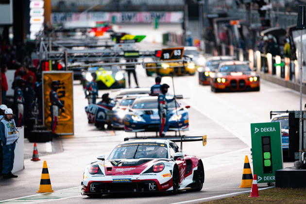 ADAC GT Masters, 11. + 12. Rennen Hockenheim 2026 41 Porsche 911 GT3 R (992), razoon - more than racing: Leo Pichler, Colin Büninghaus - picture by Gruppe C Photography Salzburg Salzburgring Germany Copyright: xGruppexCxPhotographyx