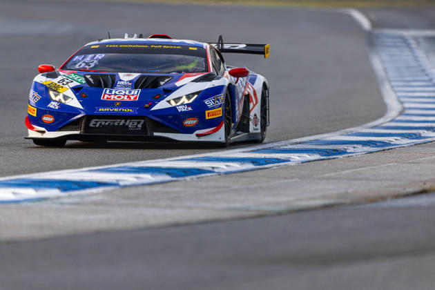 ADAC GT Masters, 11. + 12. Rennen Hockenheim 2026 63 Lamborghini Huracan GT3 EVO 2, LIQUI MOLY Team Engstler Motorsport: Finn Zulauf, Felix Hirsiger - picture by Gruppe C Photography Salzburg Salzburgring Germany Copyright: xGruppexCxPhotographyx