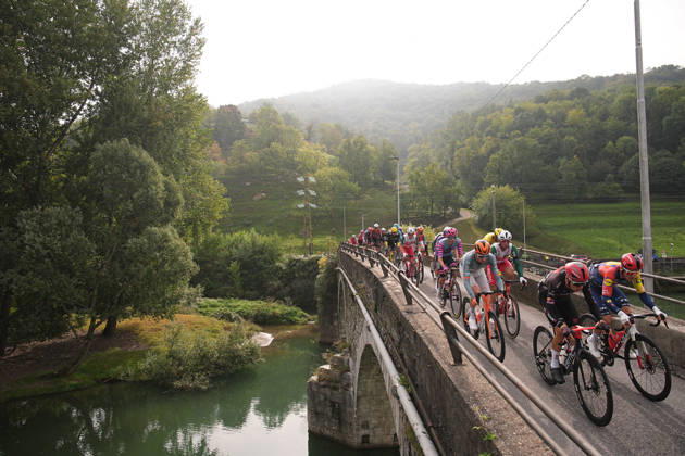 The race during the 120th edition of the Il Lombardia, Tour of Lombardy cycling race, a 239 km one day race from Bergamo to Como on October 10, 2026, Italy.  Copyright: xMarcoxAlpozzi LaPressex