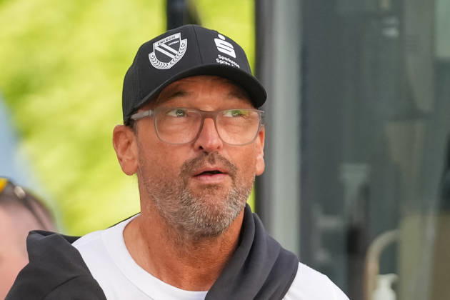 Deutschland: Fußball 2. Liga 2026 2027, 7. Spieltag - SV Darmstadt 98 vs FC Energie Cottbus - Merck-Stadion am Böllenfalltor (Darmstadt): Claus-Dieter Wollitz (Cheftrainer FCE) Mimik, Gesichtsausdruck, Emotion Copyright: xTobiasxWentzellx