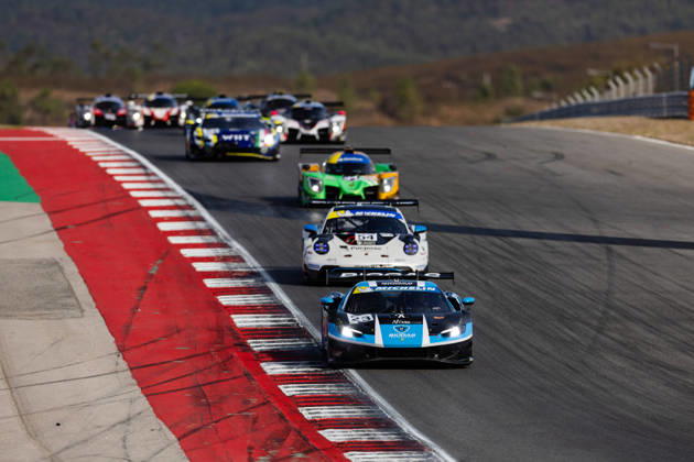 AUTO - MLC 2026 - PORTIMAO 23 MAYOLA COMADIRA Josep (esp), CAROL YBARRA Marc (esp), Biogas Motorsport, Ferrari 296 GT3, GT3, action during the 6th round of the 2026 Michelin Le Mans Cup on the Autodromo Internacional do Algarve from October 8 to 10, 2026 in Portimao, Portugal -  Copyright: xJoaoxFilipex