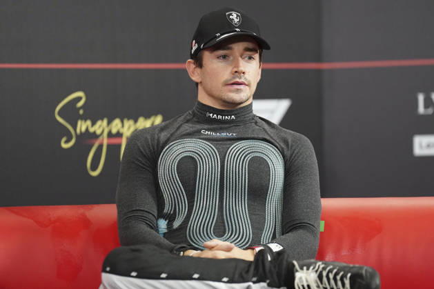 FORMULA 1 SINGAPORE AIRLINES SINGAPORE GRAND PRIX 2026 Charles Leclerc (MON) 16 Ferrari in the Post Sprint Race press conference, PK, Pressekonferenz during the Formula 1 Singapore Airlines Singapore Grand Prix 2026, Round 17 of the 2026 Formula 1 World Championship, WM, Weltmeisterschaft from 9th - 11th October 2026 at the Marina Bay Street Circuit, Singapore. Credit: Robbie Hoad Every Second Media Editorial use only. All images are copyright Every Second Media Limited. No images may be reproduced without prior permission. Copyright: xIMAGO EveryxSecondxMediax ESM-2203-0525 RobbiexHoadx xEveryxSecondxMediax