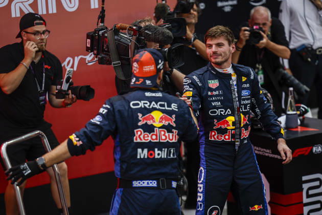 F1 - SINGAPORE GRAND PRIX 2026 VERSTAPPEN Max (nld), Red Bull Racing Ford RB22, portrait during the 2026 Formula 1 Singapore Grand Prix, 17th round of the 2026 Formula One World Championship, WM, Weltmeisterschaft from October 9 to 11, 2026 on the Marina Bay Street Circuit, in Singapore, Singapore - SingaporeSingapore  Copyright: xJulienxDelfossex