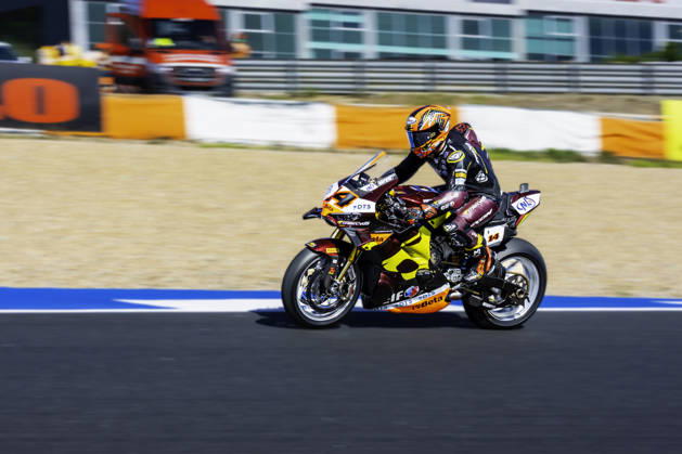 October 10, 2026, Cascais, Lisbon, Portugal: Sam Lowes of ELF Marc VDS Racing Team in action during the Superpole of the FIM Superbike World Championship, WM, Weltmeisterschaft at Circuito Estoril on October 10, 2026 in Cascais, Portugal. Cascais Portugal - ZUMAr200 20261010_zsp_r200_005 Copyright: xNunoxReisinhox