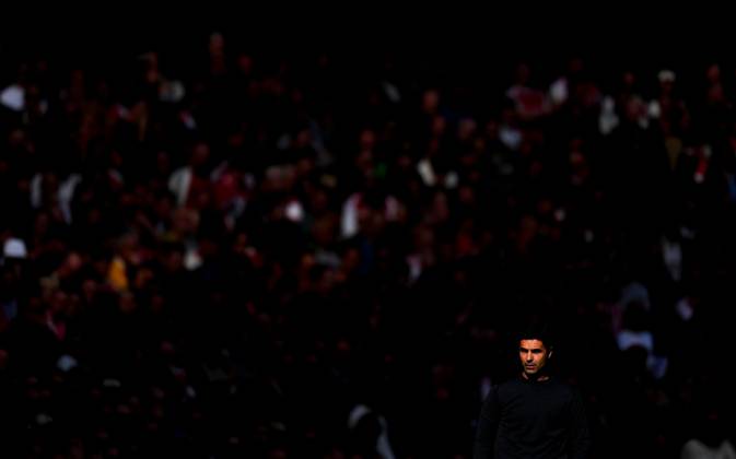 Arsenal Manager Mikel Arteta Arsenal v Leeds United, Premier League, Football, Emirates Stadium, London, UK - 10 Oct 2026London Emirates Stadium United Kingdom EDITORIAL USE ONLY No use with unauthorised audio, video, data, fixture lists, club league logos or live services. Online in-match use limited to 120 images, no video emulation. No use in betting, games or single club league player publications. Copyright: xJavierxGarcia Shutterstockx 17204400o