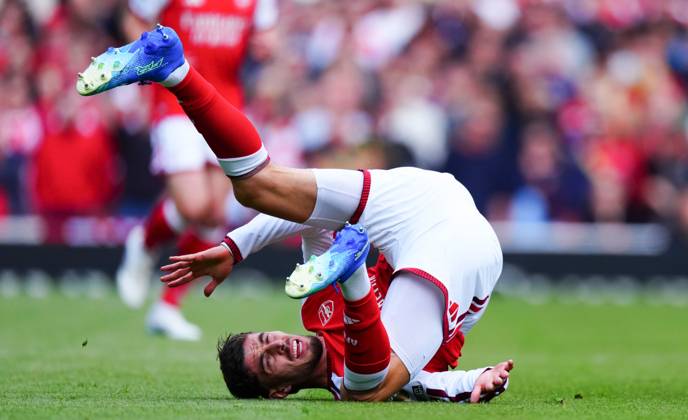 Kai Havertz of Arsenal Arsenal v Leeds United, Premier League, Football, Emirates Stadium, London, UK - 10 Oct 2026London Emirates Stadium United Kingdom EDITORIAL USE ONLY No use with unauthorised audio, video, data, fixture lists, club league logos or live services. Online in-match use limited to 120 images, no video emulation. No use in betting, games or single club league player publications. Copyright: xJavierxGarcia Shutterstockx 17204400p