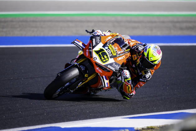 October 10, 2026, Cascais, Lisbon, Portugal: Alvaro Bautista of Barni Spark Racing Team in action during the Superpole of the FIM Superbike World Championship, WM, Weltmeisterschaft at Circuito Estoril on October 10, 2026 in Cascais, Portugal. Cascais Portugal - ZUMAr200 20261010_zsp_r200_022 Copyright: xNunoxReisinhox