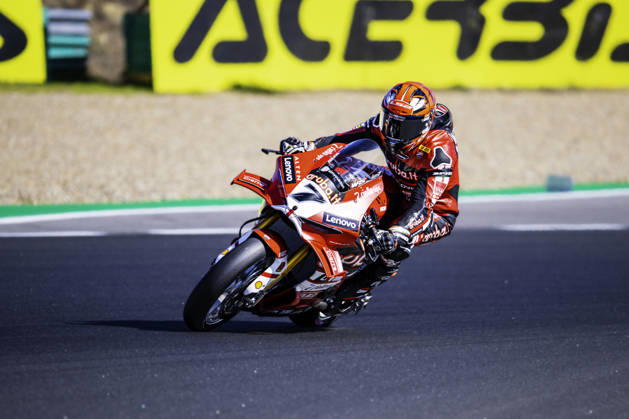 October 10, 2026, Cascais, Lisbon, Portugal: Iker Lecuona of Aruba.It Racing - Ducati in action during the Superpole of the FIM Superbike World Championship, WM, Weltmeisterschaft at Circuito Estoril on October 10, 2026 in Cascais, Portugal. Cascais Portugal - ZUMAr200 20261010_zsp_r200_037 Copyright: xNunoxReisinhox