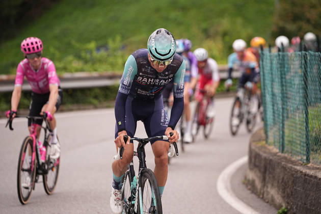 Italy s Antonio Tiberi of Bahrain Victorious during the 120th edition of the Il Lombardia, Tour of Lombardy cycling race, a 239 km one day race from Bergamo to Como on October 10, 2026, Italy.  Copyright: xMarcoxAlpozzi LaPressex