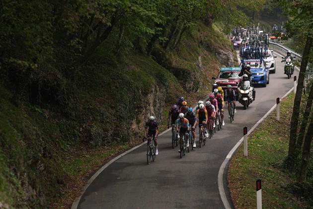 The race , Breakaway on the Val Piana climbduring the 120th edition of the Il Lombardia, Tour of Lombardy cycling race, a 239 km one day race from Bergamo to Como on October 10, 2026, Italy.  Copyright: xMarcoxAlpozzi LaPressex