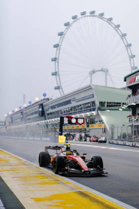 2026 Formula 1 Singapore Grand Prix - Sprint LEWIS HAMILTON (GBR) of Scuderia Ferrari HP Sprint Race on SATURDAY during the 2026 FORMULA 1 SINGAPORE AIRLINES SINGAPORE GRAND PRIX 2026 at MARINA BAY STREET CIRCUIT SINGAPORE on October 10, 2026. Photo by Tan Jun Da ABACAPRESS.COM Singapore Singapore  Copyright: xJunxDaxTan ABACAx