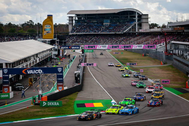 DTM, 15. + 16. Rennen Hockenheim 2026 130 Lamborghini Temerario GT3, ABT Sportsline: Luca Engstler - picture by Gruppe C Photography Sachsenring Germany Copyright: xGruppexCxPhotographyx