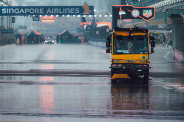 Formula 1 Singapore Airlines Singapore Grand Prix Sprint Race at the Formula 1 Singapore Airlines Singapore Grand Prix 2026 10 10 2026 Copyright: xTomxBaigentx