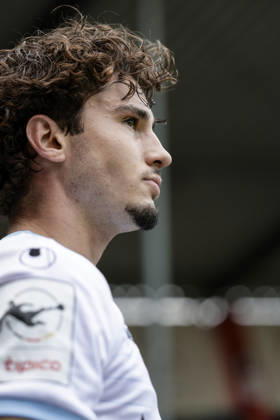 10.10.2026, xhettx, Fussball 3.Liga, SG Sonnenhof Grossaspach - SV Waldhof Mannheim v.l. Lovis Bierschenk (SV Waldhof Mannheim, 7)