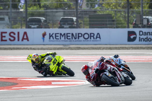 MOTO - MOTO GP - GRAND PRIX OF INDONESIA 2026 93 MARQUEZ Marc (spa), Ducati Lenovo Team, Ducati Desmosedici GP26, action during the 2026 MotoGP Pertamina Grand Prix of Indonesia on the Mandalika circuit from October 9 to 11, at West Nusa Tenggara, Indonesia - West Nusa TenggaraIndonesia  Copyright: xGIGIxSOLDANOx