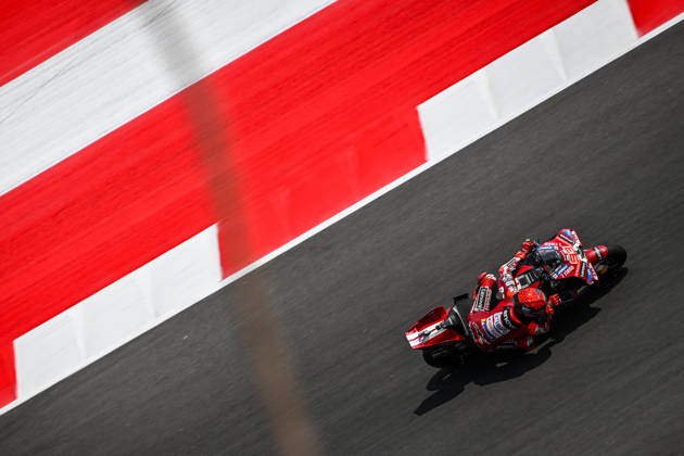 MOTO - MOTO GP - GRAND PRIX OF INDONESIA 2026 93 MARQUEZ Marc (spa), Ducati Lenovo Team, Ducati Desmosedici GP26, action during the 2026 MotoGP Pertamina Grand Prix of Indonesia on the Mandalika circuit from October 9 to 11, at West Nusa Tenggara, Indonesia - West Nusa TenggaraIndonesia  Copyright: xGIGIxSOLDANOx