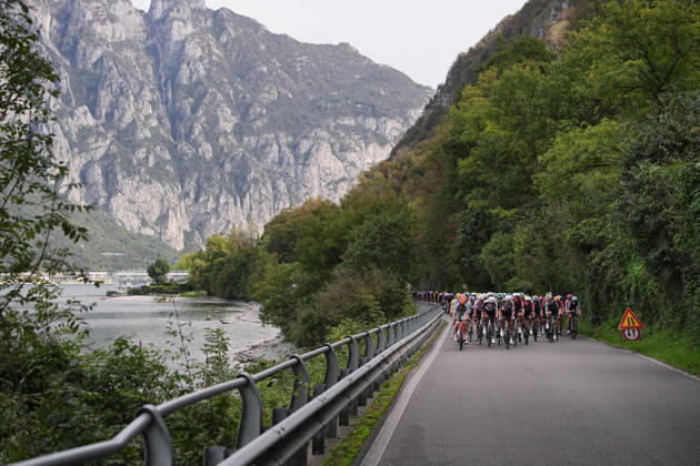 The race during the 120th edition of the Il Lombardia, Tour of Lombardy cycling race, a 239 km one day race from Bergamo to Como on October 10, 2026, Italy.  Copyright: xMarcoxAlpozzi LaPressex
