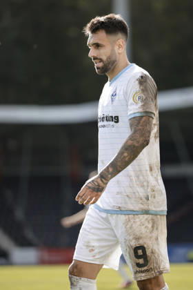 10.10.2026, xhettx, Fussball 3.Liga, SG Sonnenhof Grossaspach - SV Waldhof Mannheim v.l.Goncalo Gregorio (SV Waldhof Mannheim, 9)
