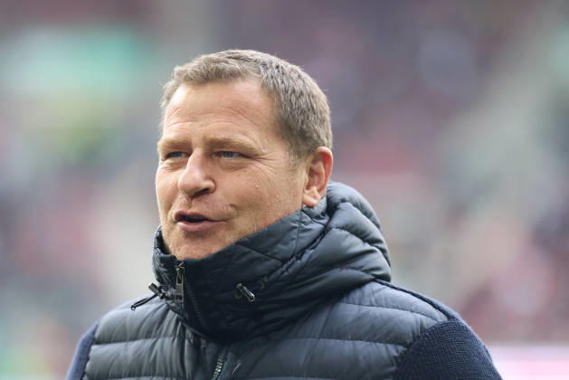 Max Eberl (FC Bayern Muenchen, Sportvorstand) vorm Spiel, GER, FC Augsburg vs. FC Bayern Muenchen, Fussball, Bundesliga, 5. Spieltag, Saison 2026 2027, 10.10.2026, DFL DFB REGULATIONS PROHIBIT ANY USE OF PHOTOGRAPHS as IMAGE SEQUENCES and or QUASI-VIDEO, GER, FC Augsburg vs. FC Bayern Muenchen, Fussball, Bundesliga, 5. Spieltag, Saison 2026 2027, 10.10.2026 Augsburg Copyright: xEibner-Pressefoto JennixMaulx EP_JML