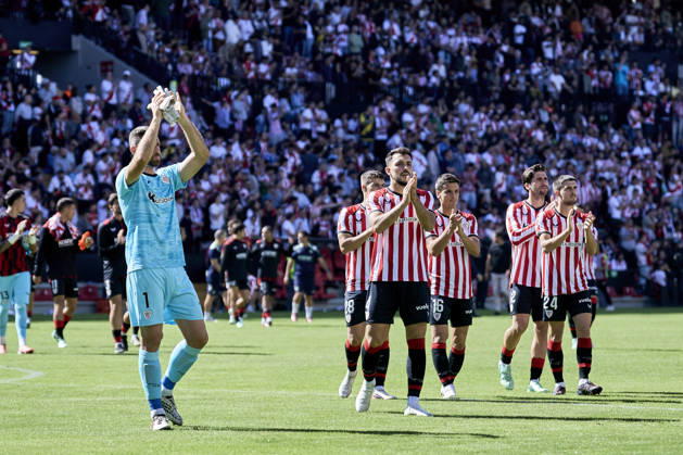 October 10, 2026, Madrid, Madrid, Spain: Players of Athletic Club during the Spanish League, LaLiga EA Sports, football match played between Rayo Vallecano and Athletic Club at Vallecas stadium on October 10, 2026, in Madrid, Spain. Rayo Vallecano V Athletic Club - LaLiga EA Sports  - ZUMAa181 20261010_zaa_a181_019 Copyright: xAngelxPerezxMecax