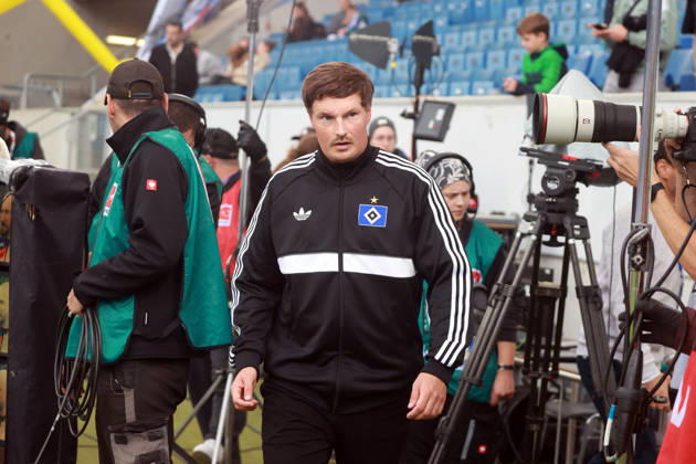 10.10.26 TSG 1899 Hoffenheim - Hamburger SV Deutschland, Sinsheim, 10.10.2026, Fussball, Bundesliga, Saison 2026 2027, TSG 1899 Hoffenheim - Hamburger SV: Merlin Polzin (Trainer Hamburger SV).