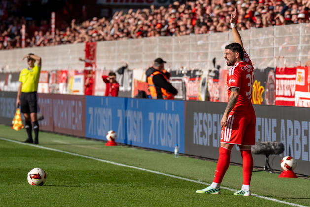Deutschland: Fussball 1. Bundesliga, 5. Spieltag 2026 2027, 1.FC Union Berlin - SV Elversberg am 10.10.2026 in Berlin (Stadion An der Alten Försterei): Kastriot Imeri (1. FC Union Berlin, 30) Copyright: xSvenxHeidmannx