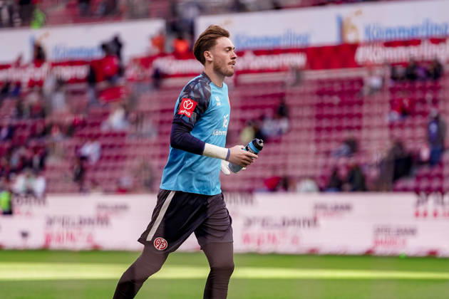 Deutschland: Fussball Saison 2026 2027 , 1. Bundesliga , 5. Spieltag , 1. FSV Mainz 05 vs. Bayer 04 Leverkusen - MEWA-Arena (Mainz) : Maximilian Kinzig (1. FSV Mainz 05, 40) Mainz MEWA-Arena Deutschland Germany Copyright: xBennetxLongx