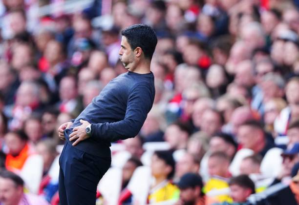 Arsenal Manager Mikel Arteta Arsenal v Leeds United, Premier League, Football, Emirates Stadium, London, UK - 10 Oct 2026London Emirates Stadium United Kingdom EDITORIAL USE ONLY No use with unauthorised audio, video, data, fixture lists, club league logos or live services. Online in-match use limited to 120 images, no video emulation. No use in betting, games or single club league player publications. Copyright: xJavierxGarcia Shutterstockx 17204400bb