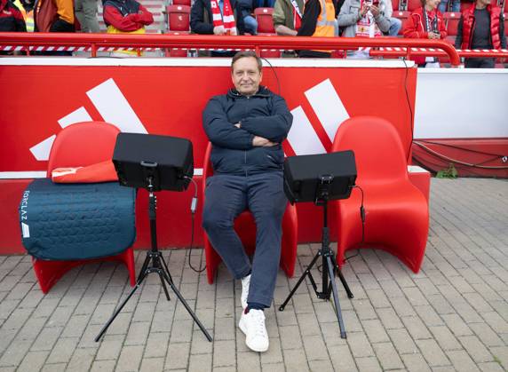 Fußball, Herren, Saison 2026 2027, 1. Bundesliga (5. Spieltag), 1. FC Union Berlin - SV 07 Elversberg, Profifußball-Geschäftsführer Horst Heldt (1. FC Union Berlin), 10.10.2026, Copyright: xMatthiasxKochx