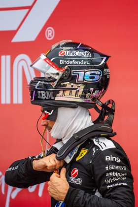 October 10, 2026, Singapore, Singapore: Charles Leclerc (MCO) (Scuderia Ferrari HP) in parc fermo after the sprint race of the Formula 1 Singapore Grand Prix 2026 at the Marina Bay Street Circuit. F1 2026: (Sprint Race) Singapore Grand Prix In Singapore, Singapore - 10 Oct 2026 - ZUMAs197 20261010_aaa_s197_017 Copyright: xLucaxMartinix