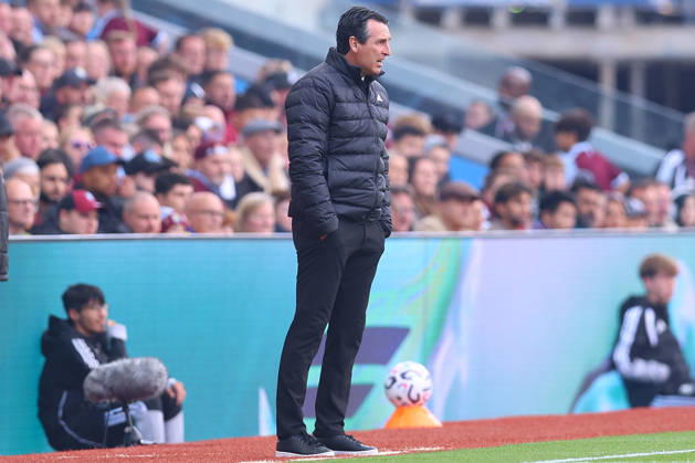 Aston Villa v Brentford, Premier League Aston Villa manager Unai Emery during the Aston Villa v Brentford Premier League match at Villa Park, Birmingham, England on 10 October 2026 Credit: Ryan Crockett Every Second Media Editorial use only. All images are copyright Every Second Media Limited. No images may be reproduced without prior permission. All rights reserved. Premier League and Football League images are subject to licensing agreements with Football DataCo Limited. see https: www.football-dataco.com Copyright: xIMAGO EveryxSecondxMediax ESM-2212-0044 RyanxCrockettx xEveryxSecondxMediax