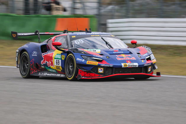 DTM (German Touring Car Championship) - 10.10.2026 - Round 8, Hockenheimringring on 10.10.2026. Accident in the hairpin: Thierry Vermeulen (NL Emil Frey Racing, 69), Ferrari 296 GT3 Evo, T Baden-Württemberg Deutschland Copyright: xO.Frankex