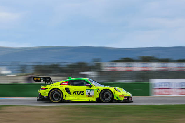 DTM (German Touring Car Championship) - 10.10.2026 - Round 8, Hockenheimringring on 10.10.2026. Thomas Preining (A Manthey, 91), Porsche 911 GT3 R Evo Baden-Württemberg Deutschland Copyright: xO.Frankex