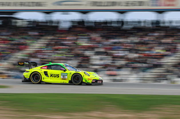 DTM (German Touring Car Championship) - 10.10.2026 - Round 8, Hockenheimringring on 10.10.2026. Thomas Preining (A Manthey, 91), Porsche 911 GT3 R Evo Baden-Württemberg Deutschland Copyright: xO.Frankex