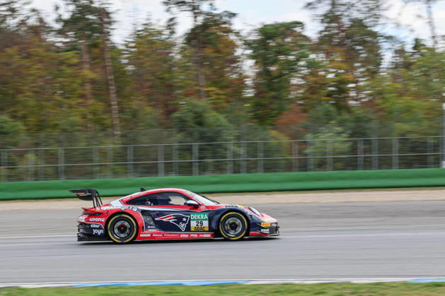 DTM (German Touring Car Championship) - 10.10.2026 - Round 8, Hockenheimringring on 10.10.2026. Bastian Buus (DK Land-Motorsport, 29), Porsche 911 GT3 R Evo Baden-Württemberg Deutschland Copyright: xO.Franke,xSportblen.dex