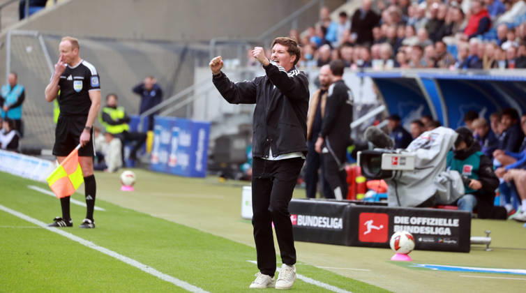 10.10.26 TSG 1899 Hoffenheim - Hamburger SV Deutschland, Sinsheim, 10.10.2026, Fussball, Bundesliga, Saison 2026 2027, TSG 1899 Hoffenheim - Hamburger SV: Merlin Polzin (Trainer Hamburger SV).