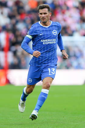 SUNDERLAND, ENGLAND, OCTOBER 10: Pascal Groß of Brighton & Hove Albion runs during a Premier League 2026-27 match between Sunderland AFC and Brighton & Hove Albion at the Stadium of Light on October 10, 2026 in Sunderland, England. (Photo by Zach Forster Sports Press Photo) Copyright: xZachxForster SportsxPressxPhotox Sportspressphoto_SPR250869