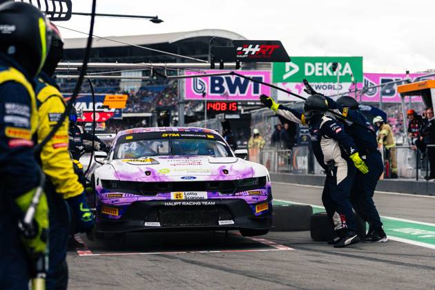 DTM, 15. + 16. Rennen Hockenheim 2026 64 Ford Mustang GT3, HRT Ford Racing: Finn Wiebelhaus - picture by Gruppe C Photography Sachsenring Germany Copyright: xGruppexCxPhotographyx