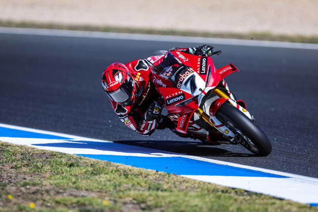 World Superbikes Estoril Round 2026 - Day 2 Iker Lecuona of Spain rides for the Aruba.it Racing - Ducati WorldSBK Team during the 2026 World Superbike Estoril Round at Circuito do Estoril in Cascais, Portugal, on October 10, 2026. Estoril Lisboa Portugal  Copyright: xMiguelxReisx originalFilename:reis-notitle261010_np96A.jpg