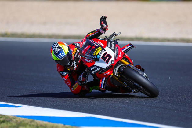 World Superbikes Estoril Round 2026 - Day 2 Yari Montella of Italy rides for the Barni Spark Racing WorldSBK Team during the 2026 World Superbike Estoril Round at Circuito do Estoril in Cascais, Portugal, on October 10, 2026. Estoril Lisboa Portugal  Copyright: xMiguelxReisx originalFilename:reis-notitle261010_npwUX.jpg