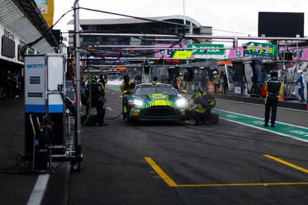 DTM, 15. + 16. Rennen Hockenheim 2026 7 Aston Martin Vantage AMR GT3 EVO, Comtoyou Racing: Nicki Thiim - picture by Gruppe C Photography Sachsenring Hockenheimring Baden-Württemberg Germany Copyright: xGruppexCxPhotographyx