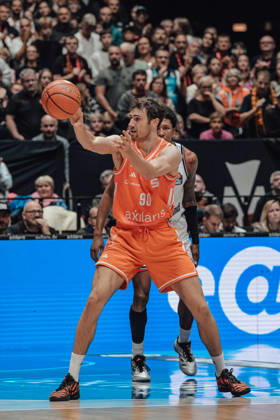easyCredit Basketball Bundesliga, 5. Spieltag, Niners Chemnitz -Bayern München 10.10.2026 ab 16:00 Uhr Chemnitz, Chemnitz Arena Im Foto: 90 Jannis von Seckendorf easyCredit Basketball Bundesliga, 5. Spieltag, Niners Chemnitz - Bayern München Chemnitz Sachsen Deutschland Copyright: xEHLxMedia MichelxKöhlerx 20261010-Niners-Chemnitz-Bayern-M__nchen-011