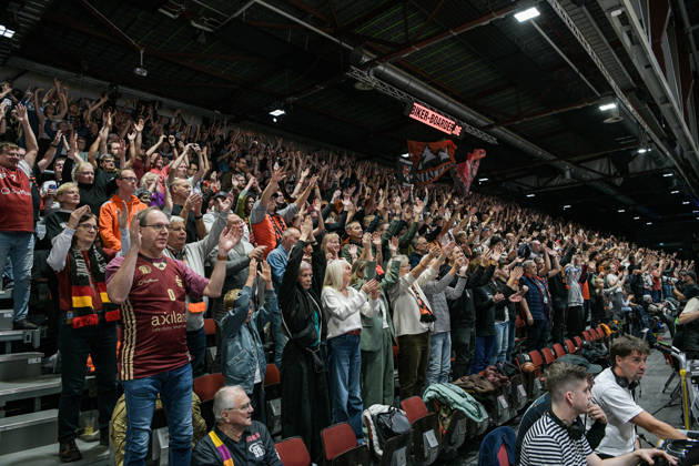 easyCredit Basketball Bundesliga, 5. Spieltag, Niners Chemnitz -Bayern München 10.10.2026 ab 16:00 Uhr Chemnitz, Chemnitz Arena Im Foto: Fans Niners Chemnitz easyCredit Basketball Bundesliga, 5. Spieltag, Niners Chemnitz - Bayern München Chemnitz Sachsen Deutschland Copyright: xEHLxMedia MichelxKöhlerx 20261010-Niners-Chemnitz-Bayern-M__nchen-057